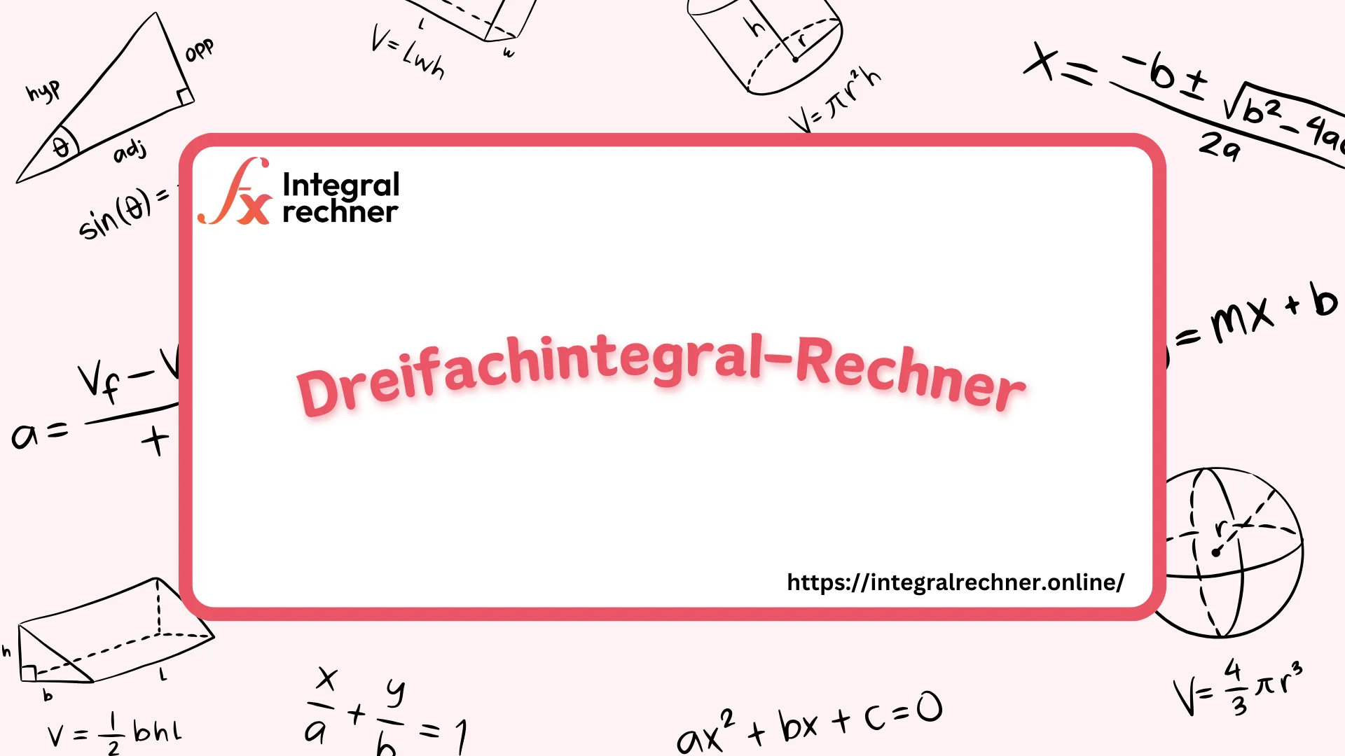 Dreifachintegral Rechner